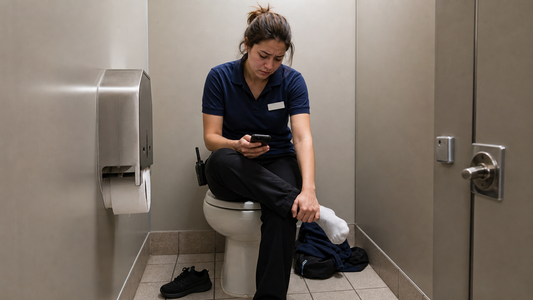 I Wasn’t Going to the Bathroom. I Was Going There to Sit Down.