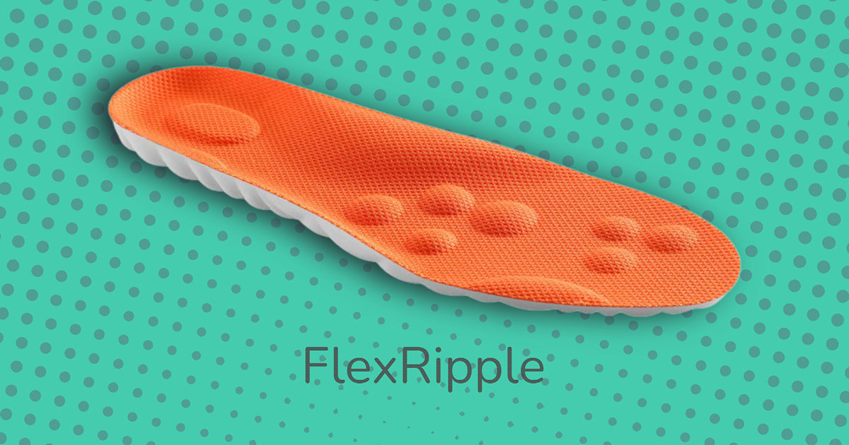 FlexRipple Massage Insoles – Ultimate Comfort & Foot Relief